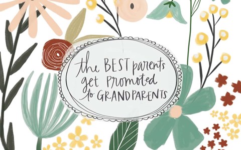 Framed Grandparents Print