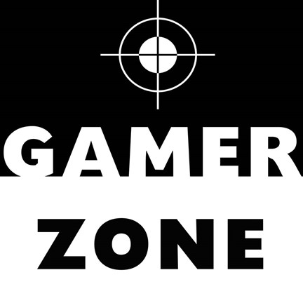 Framed Gamer Zone Print
