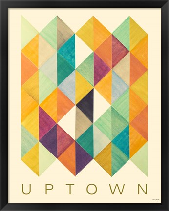 Framed Uptown Poster Print