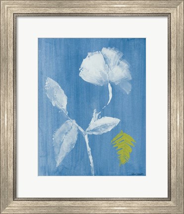 Framed Floral Whisper I Print