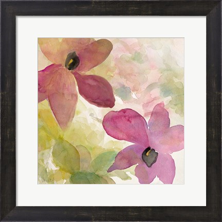 Framed Beautiful and Peace Orchid I Print
