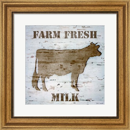 Framed Fresh Milk I Print