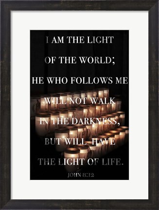 Framed Light of Life Print