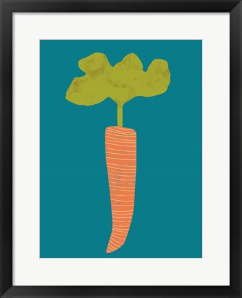 Framed Veggie Party IV Print