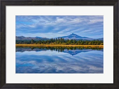 Framed Black Butte Ranch Panorama, Oregon Print