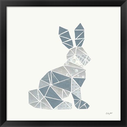 Framed Geometric Animal III Print