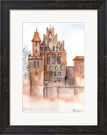 Framed Castle Print