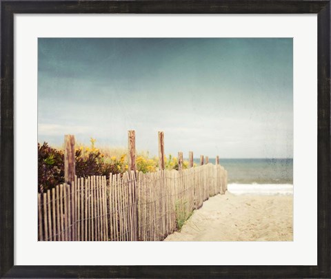 Framed Down to the Sea Print