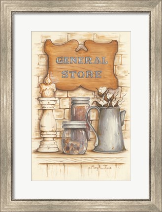 Framed General Store Print