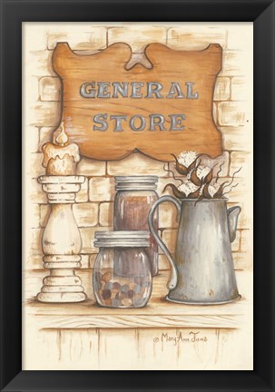 Framed General Store Print