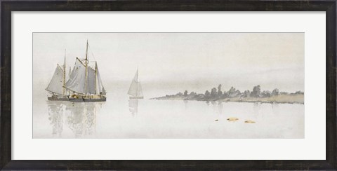 Framed Mystic Sail II Print