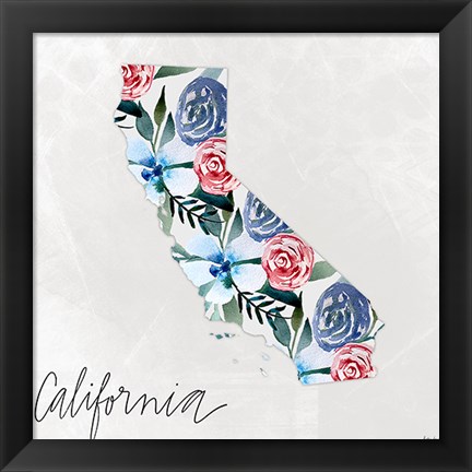 Framed California Print
