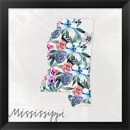 Framed Mississippi Print