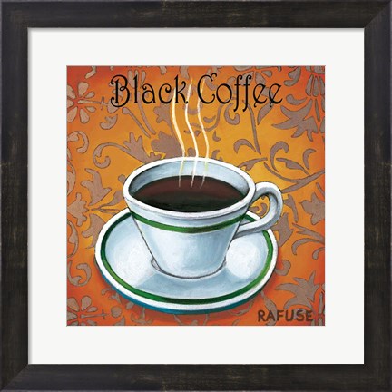 Framed Black Coffee Print