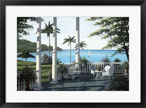 Framed Caribbean Comfort Print