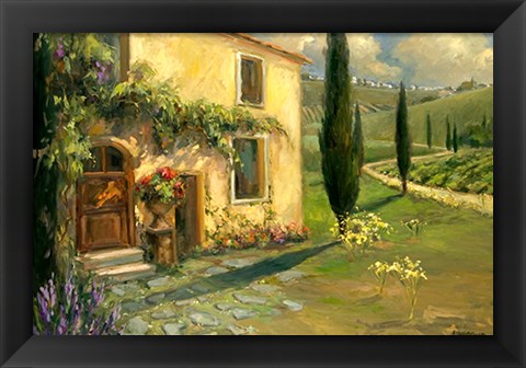 Framed Tuscan Spring Print