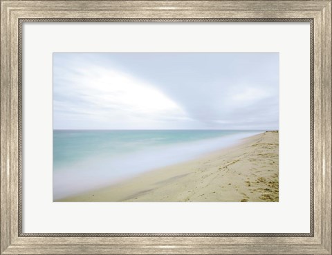 Framed Early Morning Beach Print
