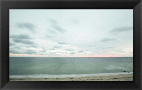 Framed Marthas Vineyard Beach I Print