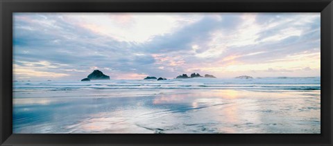 Framed Sunrise Tides Print