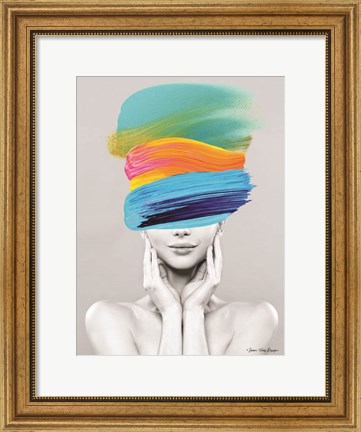 Framed Beauty in Colors Print