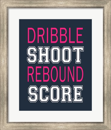 Framed Score Print