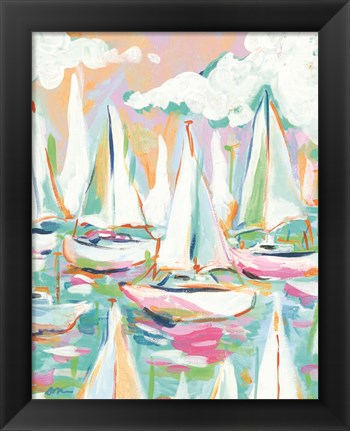 Framed Sailboat Sea Print