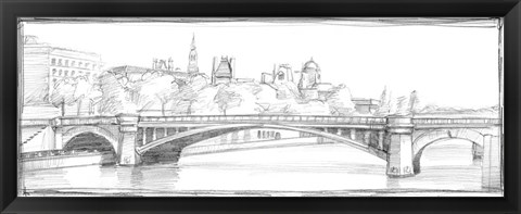 Framed Pont de Notre Dame Print