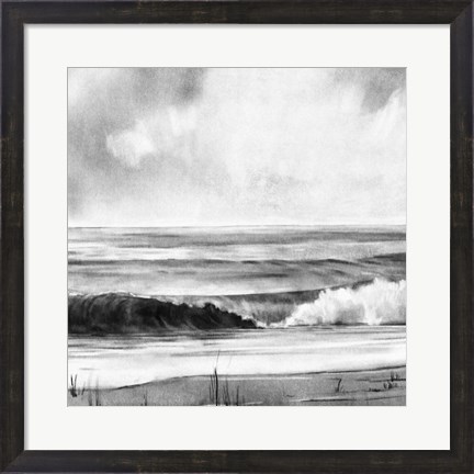 Framed High Tide Sketch I Print