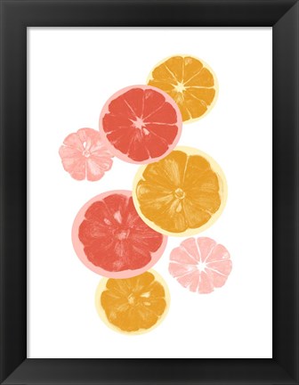 Framed Festive Fruit II Print