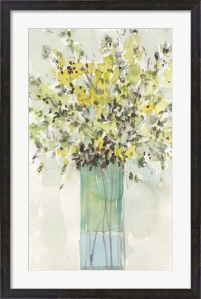 Framed Tall Vase II Print