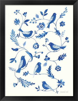 Framed Songbird Celebration Print