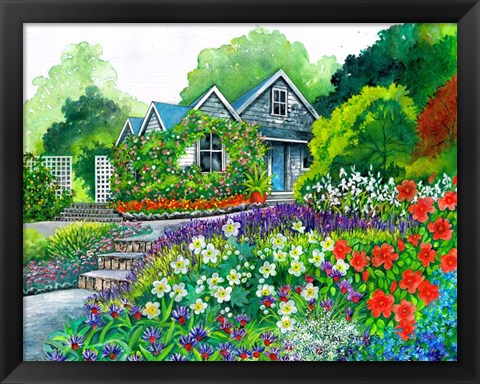 Framed Gardener&#39;s Delight Print