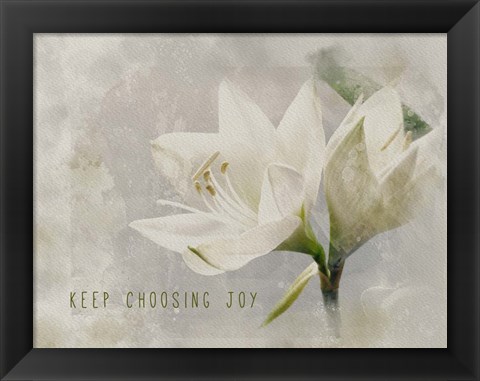 Framed Keep Choosing Joy Print