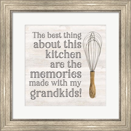 Framed Grandparent Life VII-Memories Print