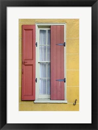Framed Pastel Windows II Print