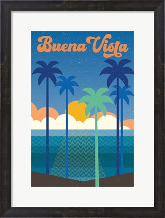 Framed Buena Vista Print