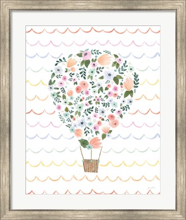 Framed Lets Chase Rainbows VIII Waves Print