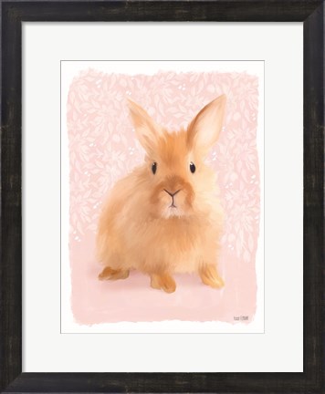 Framed Spring Bunny Print