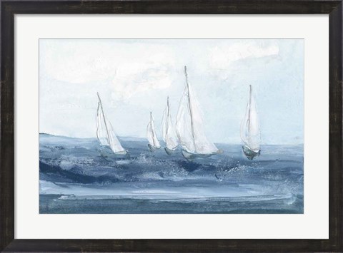 Framed Group Sail I Print