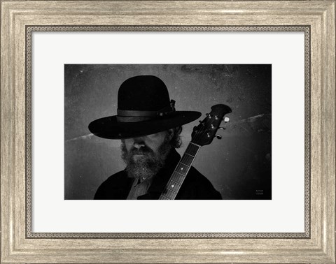 Framed Home on the Range Cowboy I Print