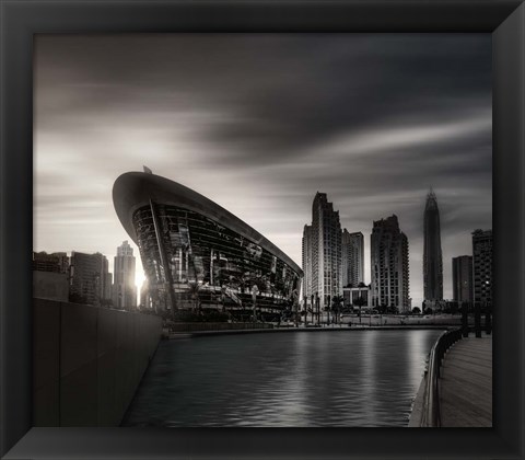 Framed Dubai Opera, Dubai, UAE Print