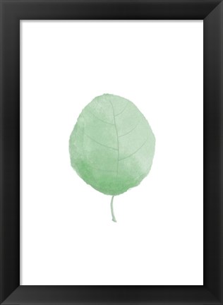 Framed Single Leaf Print