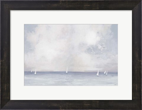 Framed Dark Morning Sail Print