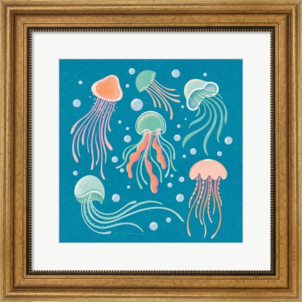 Framed Under the Sea IV Print