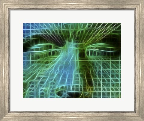 Framed Mind Technology Matrix Print