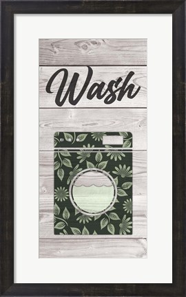 Framed Wash Print