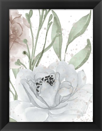 Framed Floral Bloom Panel 2 Print