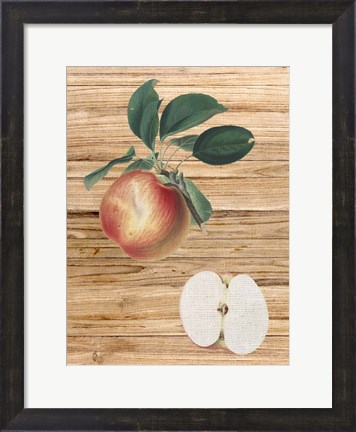 Framed Pressed Fruit 1 Print