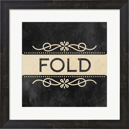 Framed Wash Dry Fold 3 Print