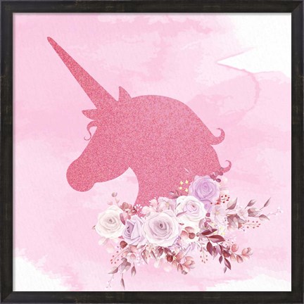Framed Magical Unicorn 5 V2 Print